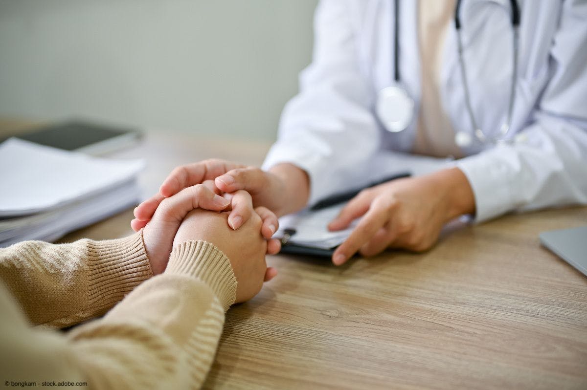 Close up view of doctor touching patient hand | Image Credit: © bongkarn - stock.adobe.com